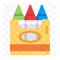 Pastel Crayons  Icon
