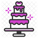 Pastel de boda  Icon