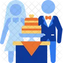 Pastel de boda  Icon