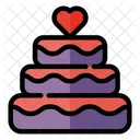 Pastel de boda  Icon