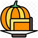 Pastel de calabaza  Icono