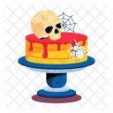 Pastel de calavera  Icono