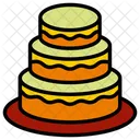 Pastel De Capas Pastel Panaderia Icono