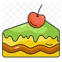 Pastel de cereza  Icono