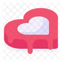 Pastel de corazon  Icon