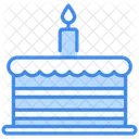 Pastel de cumpleaños  Icono