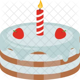 Pastel de cumpleaños  Icono