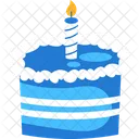 Pastel de cumpleaños  Icono