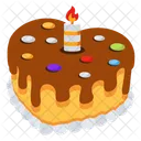 Pastel de cumpleaños  Icono