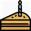 Pastel de cumpleaños  Icono