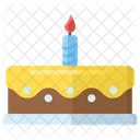 Pastel de cumpleaños  Icono