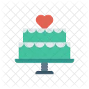 Pastel de cumpleaños  Icono