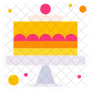 Pastel de cumpleaños  Icono