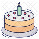 Pastel de cumpleaños  Icono