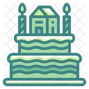 Pastel de cumpleaños  Icono