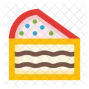 Pastel de cumpleaños  Icono