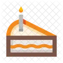 Pastel de cumpleaños  Icono