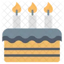 Pastel de cumpleaños  Icono