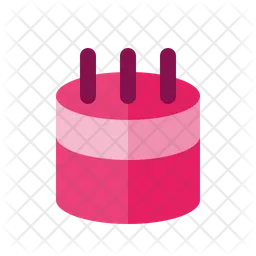 Pastel de cumpleaños  Icono