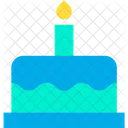 Pastel de cumpleaños  Icono