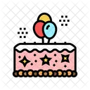 Pastel de cumpleaños  Icono