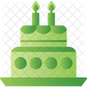 Pastel de cumpleaños  Icono