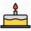 Pastel de cumpleaños  Icono