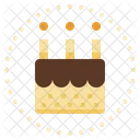 Pastel de cumpleaños  Icono