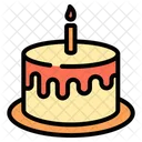 Pastel de cumpleaños  Icono