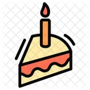 Pastel de cumpleaños  Icono