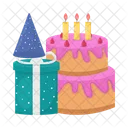 Fiesta Pastel Celebracion Icon