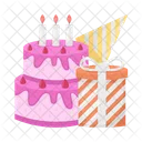 Fiesta Pastel Celebracion Icon