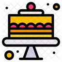 Pastel de cumpleaños  Icono