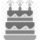 Pastel de cumpleaños  Icono