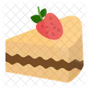 Pastel De Fresa Icon