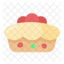 Pastel de frutas  Icono