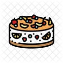 Pastel de frutas  Icono