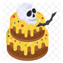 Pastel de halloween  Icono