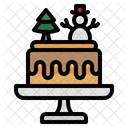 Pastel de Navidad  Icono