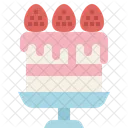 Pastel de helado  Icono