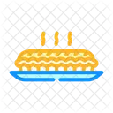 Pastel De Manzana Horneado Icono
