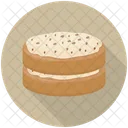 Pastel Sandwich Pastel En Capas Pastel Icono