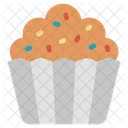 Cupcake Muffins Comida Icono