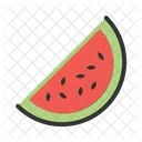 Pasteque Tranche Fruits Icon