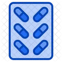 Pastillas Virus Antivirus Drogas Farmacia Medicina Covid Icono