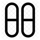 Medicina Capsula Pildora Icon