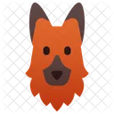 Pastor Aleman Perro Cachorro Icono
