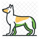 Pastor Perro Raza Icono