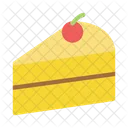 Pastry Cake Slice Icon