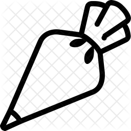 Pastry bag Icon of Line style - Available in SVG, PNG, EPS, AI & Icon fonts